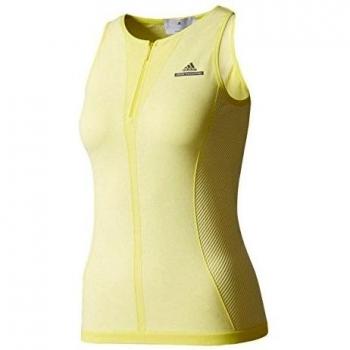 adidas by Stella McCartney Barricade Tank, color amarillo, tamaño L-42/44
