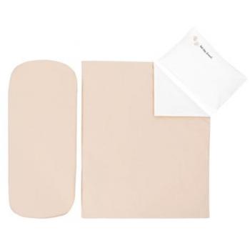 Conjunto textil para capazo 6 piezas Brown de Kikkaboo