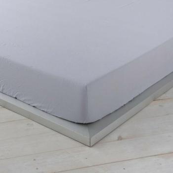 NATURALS Bajera de Lino Gris Cama 90 cm