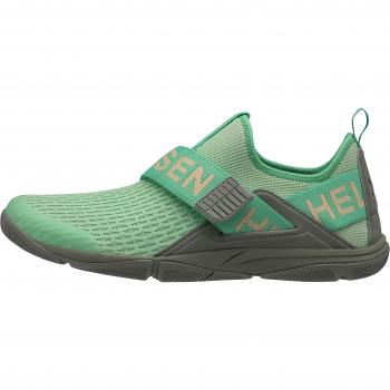 Helly Hansen - Botas de Senderismo para Mujer Light Mint/Spring Bug/Shadow, Color, Talla US 7 | EU 38