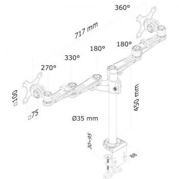 HP DesignJet T1700dr 44-in PostScript Printer, 116 pph, 2400 x 1200 DPI, HP-GL/2, PDF 1.7, PostScript 3, TIFF, URF,