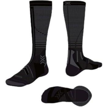 X-Socks Calcetines Run Expert Effektor OTC, Unisex adulto, Color Negro/Charcoal, Talla 39-41