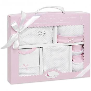 Interbaby SET02-02 - Interbaby-Set Primera Puesta 5 Piezas Rosa