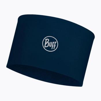 Buff Cinta de Pelo Unisex Solid Blue Buff - Cinta para la cabeza, color azul sólido, diseño unisex, fabricada en material técnico de fleece, ideal para actividades al aire libre y deportes
