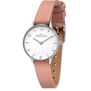 Morellato Ninfa Women's Quartz Watch with White Dial and Leather Strap
