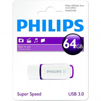 Philips SNOW 3.0 - Memoria USB de 64 GB
