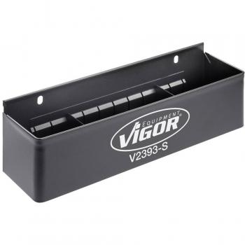 Portabotes Vigor V2393-S, carro de herramientas para hasta 4 botes, diseño compacto y resistente, ideal para organización y transporte de herramientas