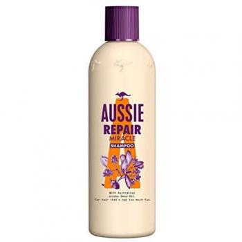 Aussie Repair Miracle Shampoo, Hair Repair Shampoo for Hair that's Had too Much Fun, 300 ml