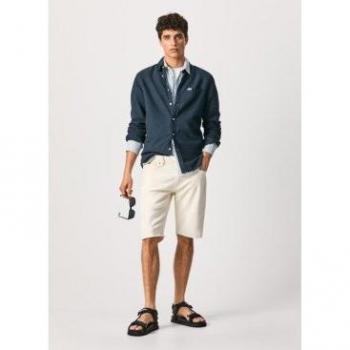Pepe Jeans Men's Beige Casual Shorts - Stanley Style, Size W29