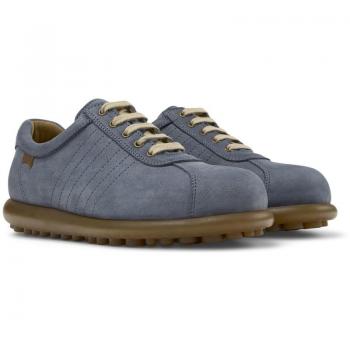Camper Pelotas Women's Casual Sneakers - Blue Suede, Size 38
