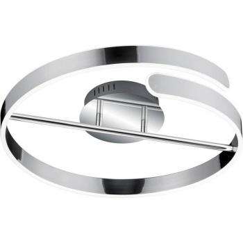 Plafón LED regulable de techo Parma Switch-Dim 37W 4000K cromo