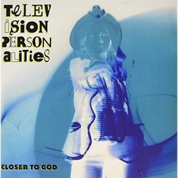 Vinilo LP Closer To God de Television Personalities - Edición en Vinilo Negro y Blanco Marmoleado - Sello 2018 Reino Unido