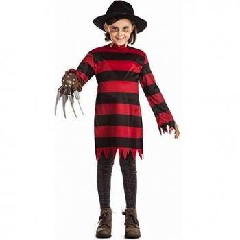 Kimokawaii Disfraz Freddy NIÑA Talla 5-6 AÑOS TAMAÑO Infantil