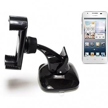 montaje compacto parabrisas / tablero de instrumentos para Huawei Ascend G510, negro | sostenedor soporte tablero de instrumentos - K-S-Trade