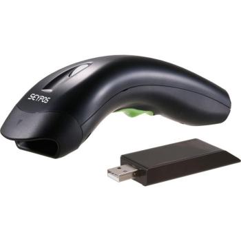 Lector de Códigos de Barras Inalámbrico Seypos Wi-Code 3500 USB Negro con Memoria