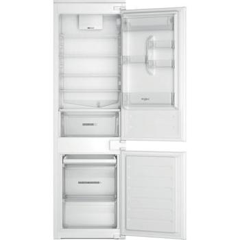 Réfrigérateur Combinado Integrable Whirlpool WHC18D021A1 - 268 Litros, Estático, Blanco