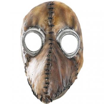 Máscara de Plague Doctor Marrón Ghoulish Productions - Accesorio de Látex resistente, pintada a mano para Halloween y Carnaval