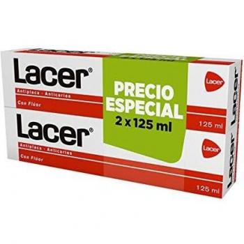 Lacer Duplo Anticavity Antiplaque Toothpaste 2x125ml
