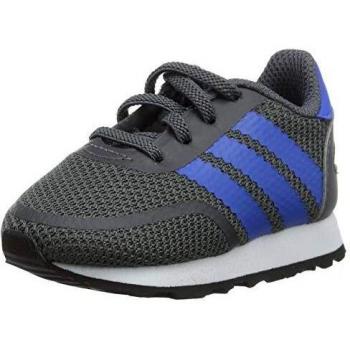 adidas Unisex Babies’ N-5923 El I Gymnastics Shoes, Grey Five/True Blue/FTWR White, 5 UK
