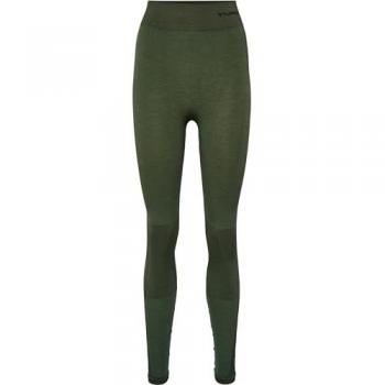 Mallas Hummel Cleaa Sin Costuras de Cintura Media para Mujer