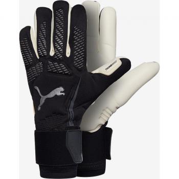 Guantes de Portero Puma Ultra Ultimate Hybrid Adultos Unisex - Negro/Plata - Talla 8