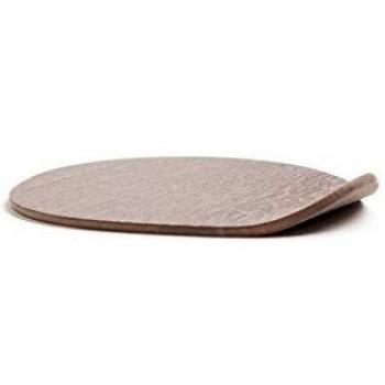 DON HIERRO - Ameba, set de 6 posavasos de madera, 12 x 11 cm.