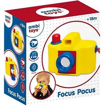 Ambi Toys- Cámara con Espejo en la Lente, Color Amarillo