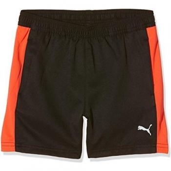 Puma Active Rapid Niños Pantalones Cortos, 838748, otoño/invierno, infantil, color negro, tamaño 128