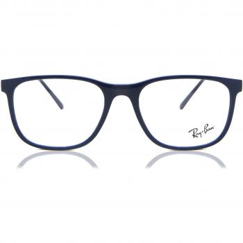 Gafas Graduadas Ray-Ban RX 7244 8100 para Hombre, Color Azul, Talla 51