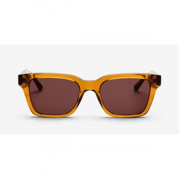 Messy Weekend DEAN Coffee Brown Women's Sunglasses Orange Size 52