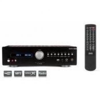 Fonestar AS-360RU - Amplificador estéreo Hi-Fi USB/MP3/AM/FM
