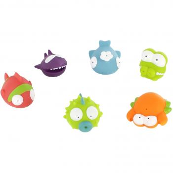 Badabulle Juguetes de baño rigolo ocean, 6 unidades