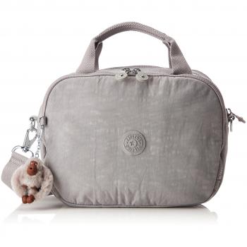 Kipling PALMBEACH Neceser de Viaje, 23 cm, 7 Liters, Gris