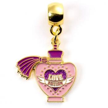 Ciondolo Deslizante de Poción de Amor Harry Potter - Zinc/Cobre/Aluminio con Baño de Oro
