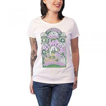Electric Magic Led Zeppelin Women's Skinny Fit T-Shirt - White - S to XXL