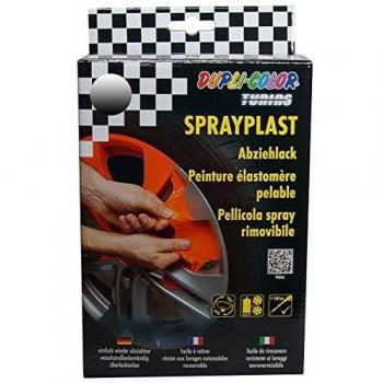 Spray de Pintura DUPLI COLOR 400ml Carbono Satinado - Acabado Seidenglanz