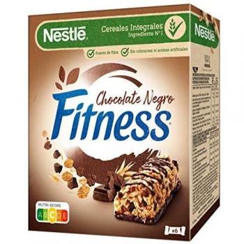 Barritas Nestlé Fitness - 1 paquete de 6 barritas