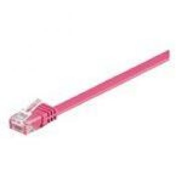 Cable de red Microconnect UTP603PI 3m Cat6 U/UTP (UTP) Rosa