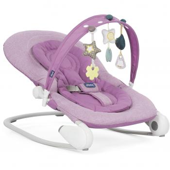 Chicco Hoopla - Hamaca con arco de juegos y reductor, de 0 a 18 kg, color rosa