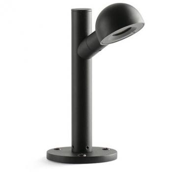 Baliza LED de jardín FARO Barcelona 75572 BROT 200 Negra