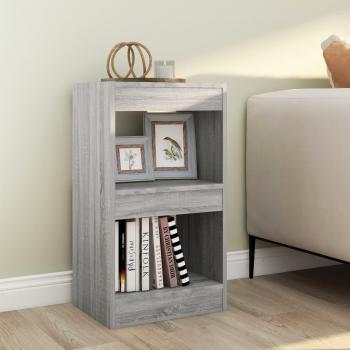 vidaXL Grey Sonoma Bookshelf/Room Divider 40x30x72 cm