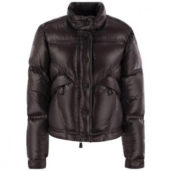 Moncler Grenoble Women's Julier Burgundy Short Jacket Size 2