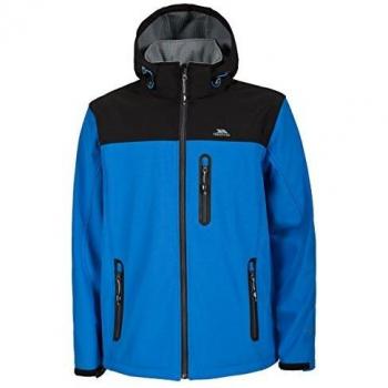 Trespass Hebron Softhsell TP75 Chaqueta, Hombre, Azul