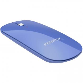 Mini ratón Bluetooth, Ultra Delgado, portátil, móvil, Opcional con batería Recargable para PC, Mac, portátil, Android Tablet