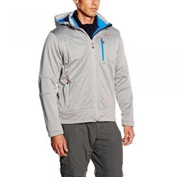 CMP – F. lli Campagnolo – Chaqueta Softshell para hombre, todo el año, hombre, color Gris - Grey Mel.-Vela, tamaño 52
