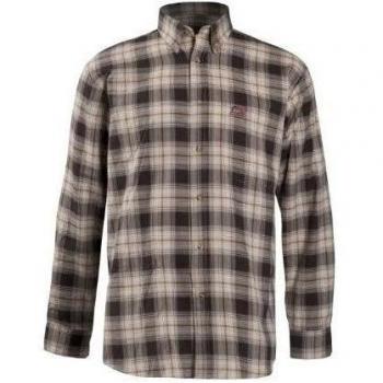 Baleno Anderson Camisa, color marrón a cuardros, talla S, 557B