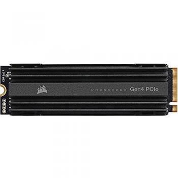 Corsair SSD MP600 PRO Gen4 PCIe x4 NVMe M.2 - TLC NAND de alta densidad - Disipador de calor de aluminio - Factor de forma M.2 2280
