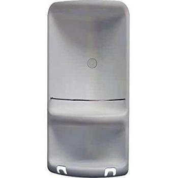 Gedy Caesar Porta Objetos Ducha, Resinas termoplásticas, Blanco, Pequeño