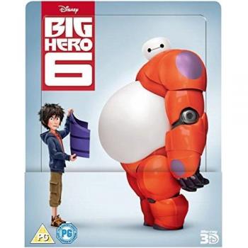 Big Hero 6 Baymax Steelbook 3D Blu-ray Combo