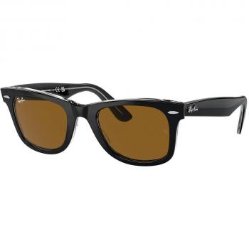 Ray-Ban RB2140F WAYFARER Asian Fit 129433 Men's Black Sunglasses Size 52